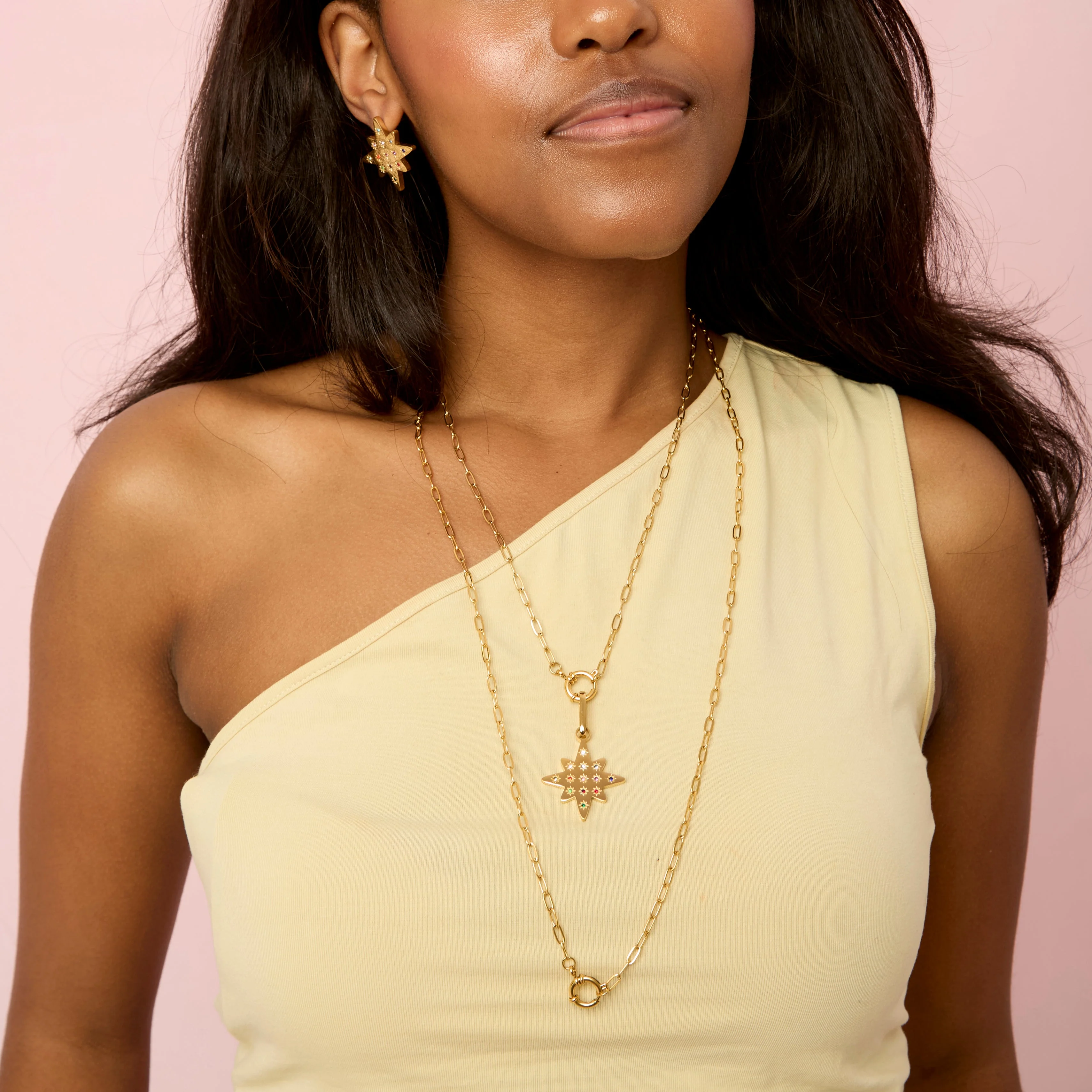 Aleena Chunky Star Pendant Charm - Image 10