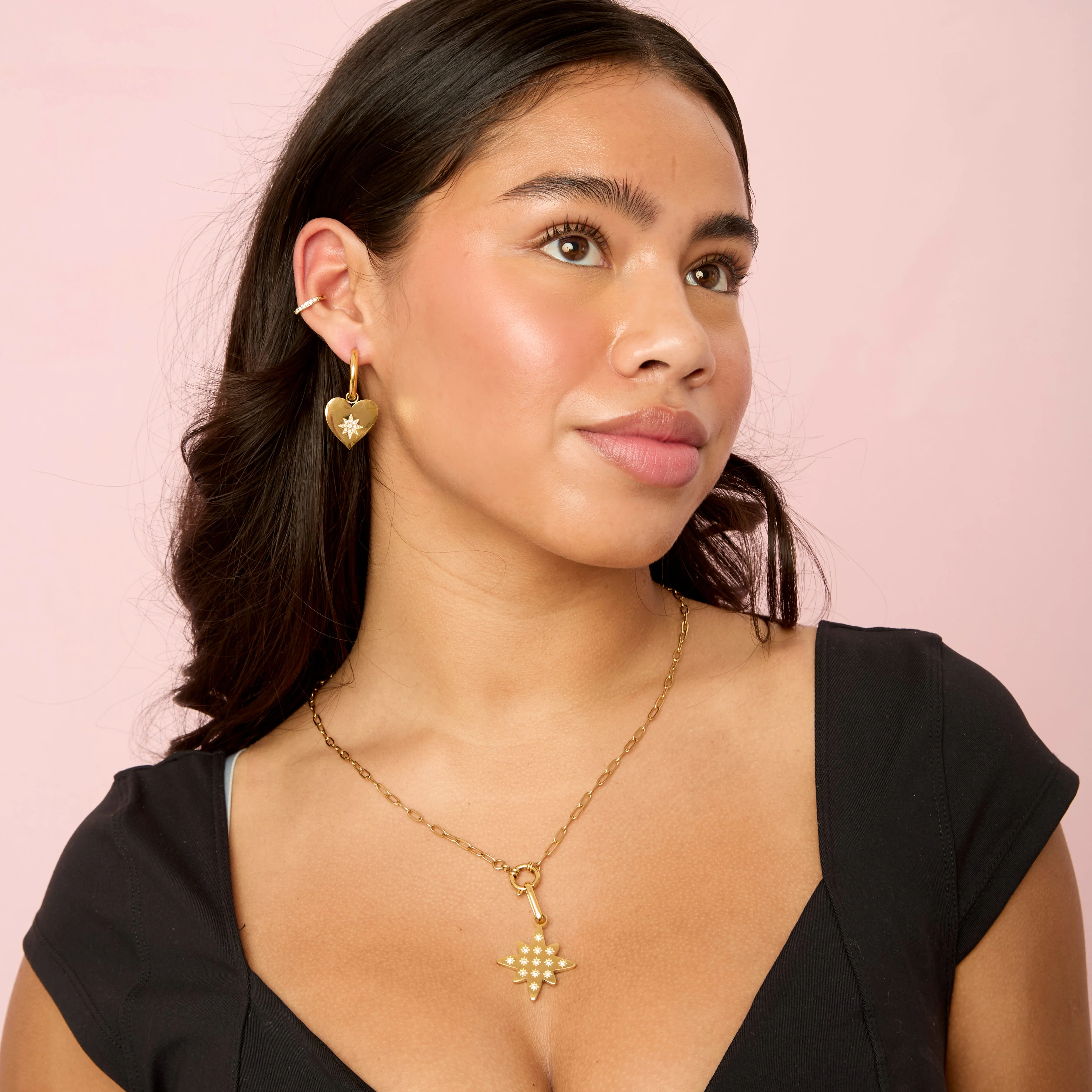 Aleena Chunky Star Pendant Charm - Image 11