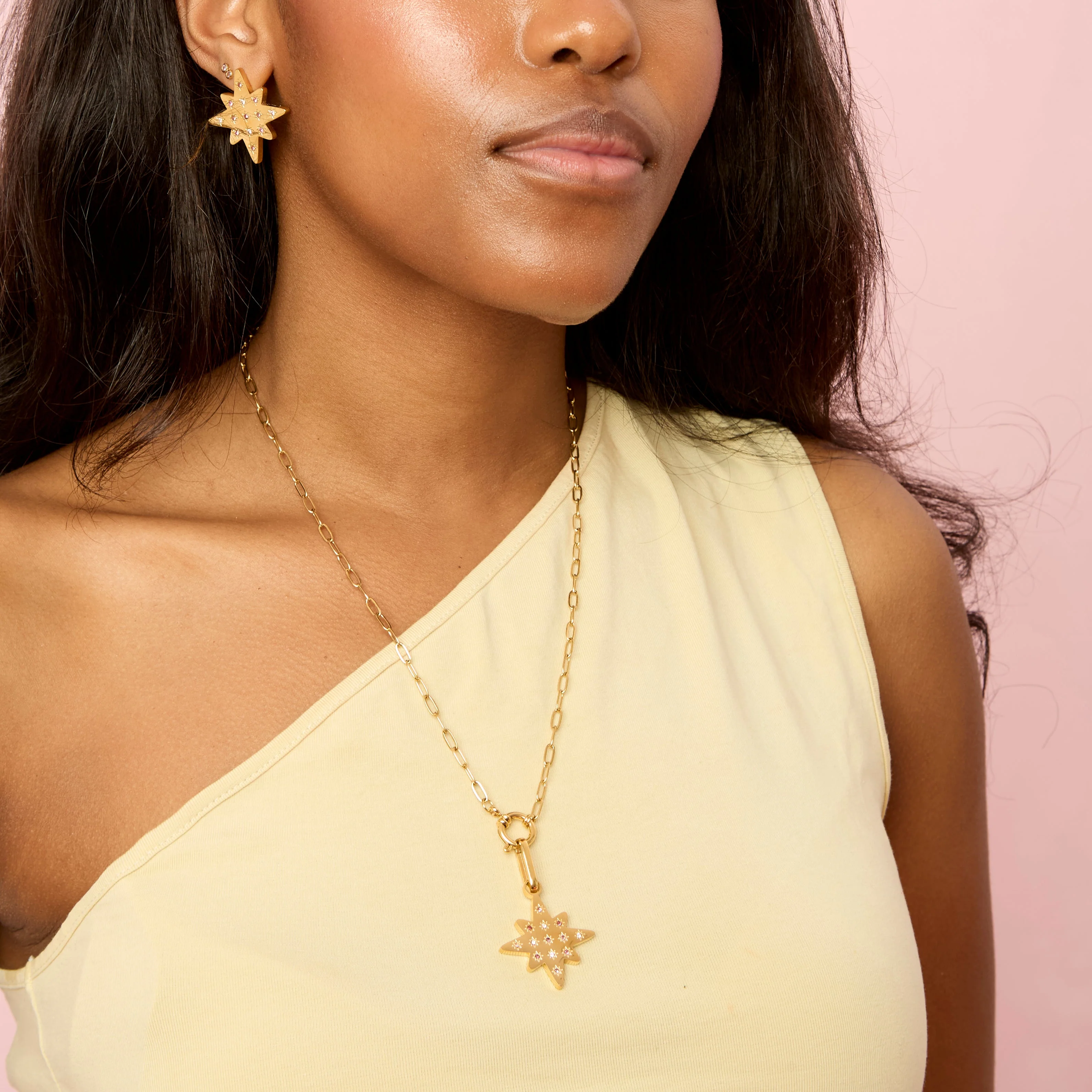 Aleena Chunky Star Pendant Charm - Image 12