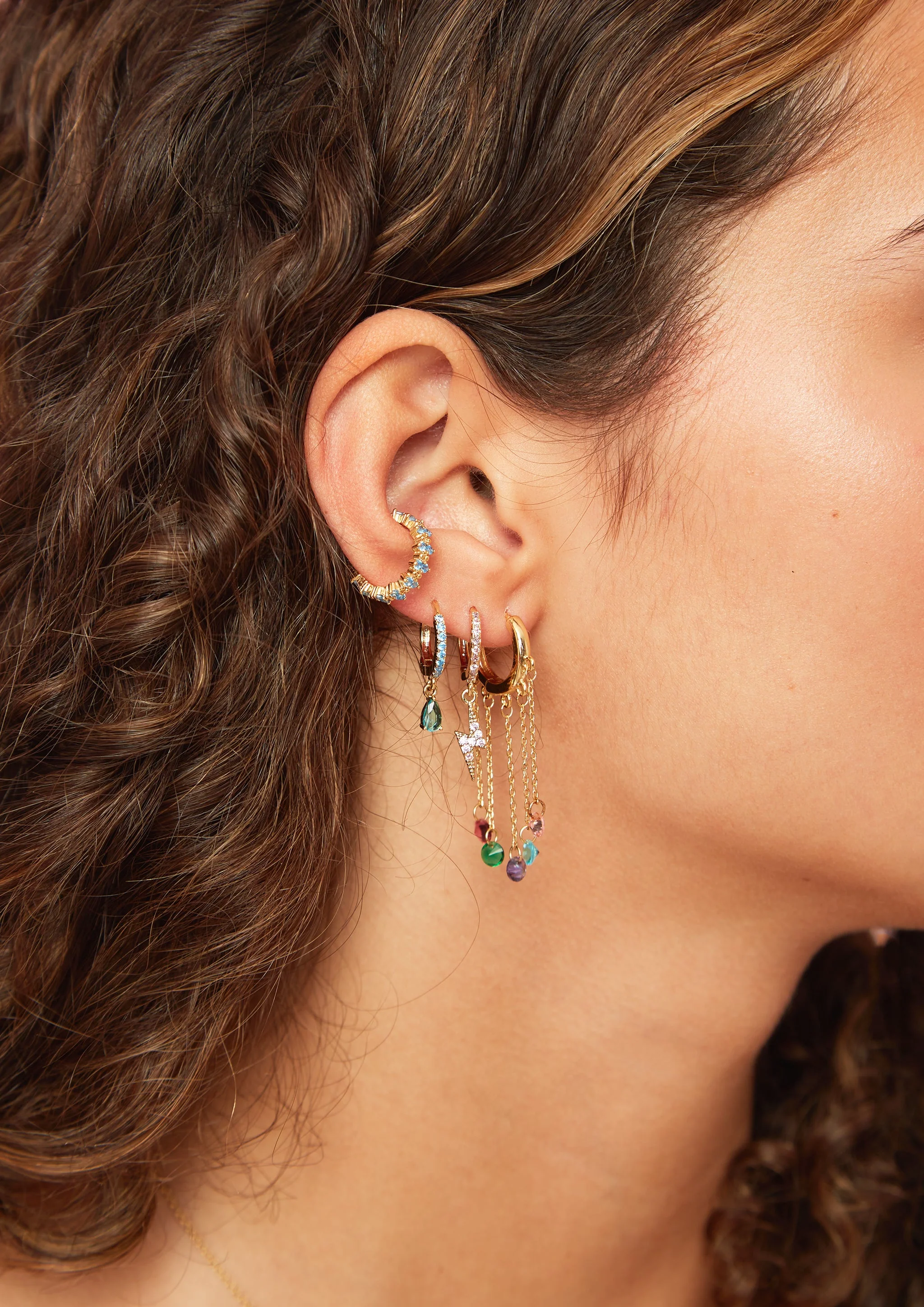 Alisa Huggie Earrings - Image 10