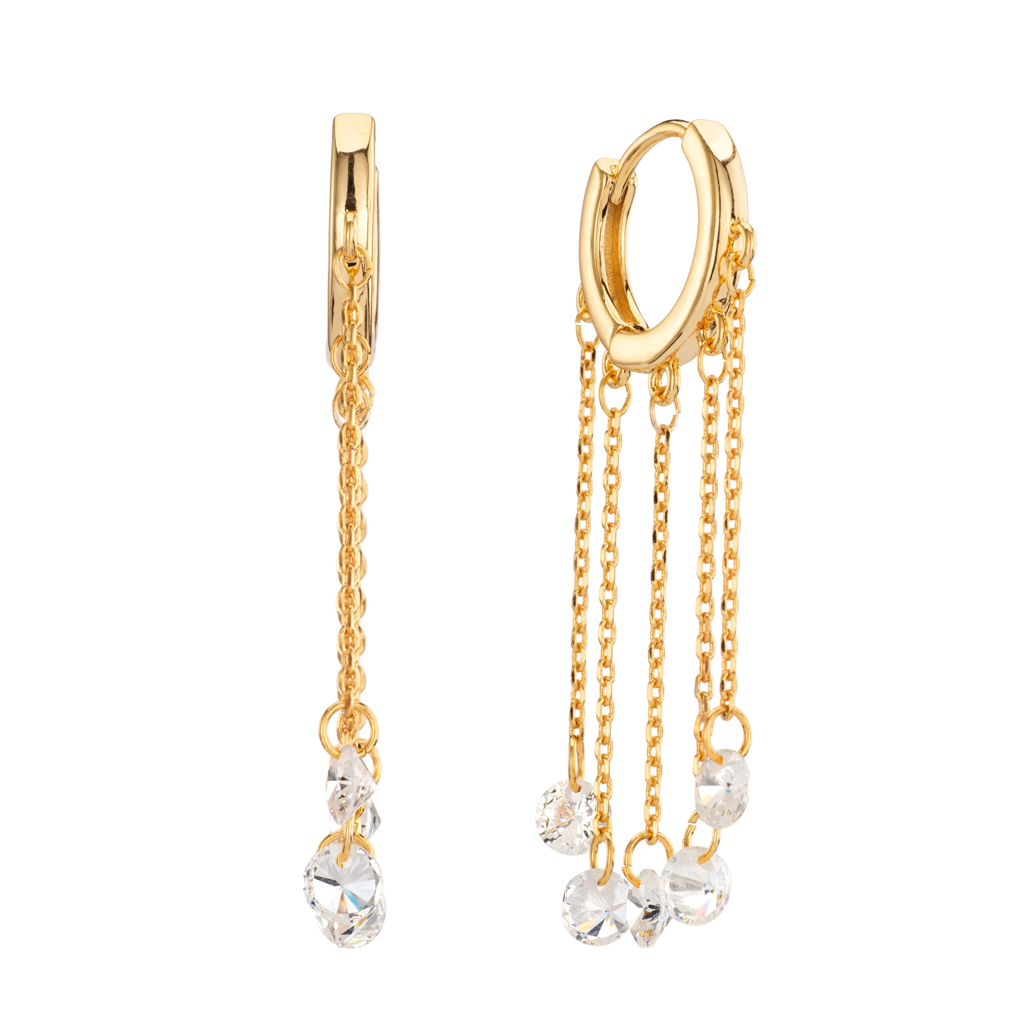 Alisa Huggie Earrings - Image 3