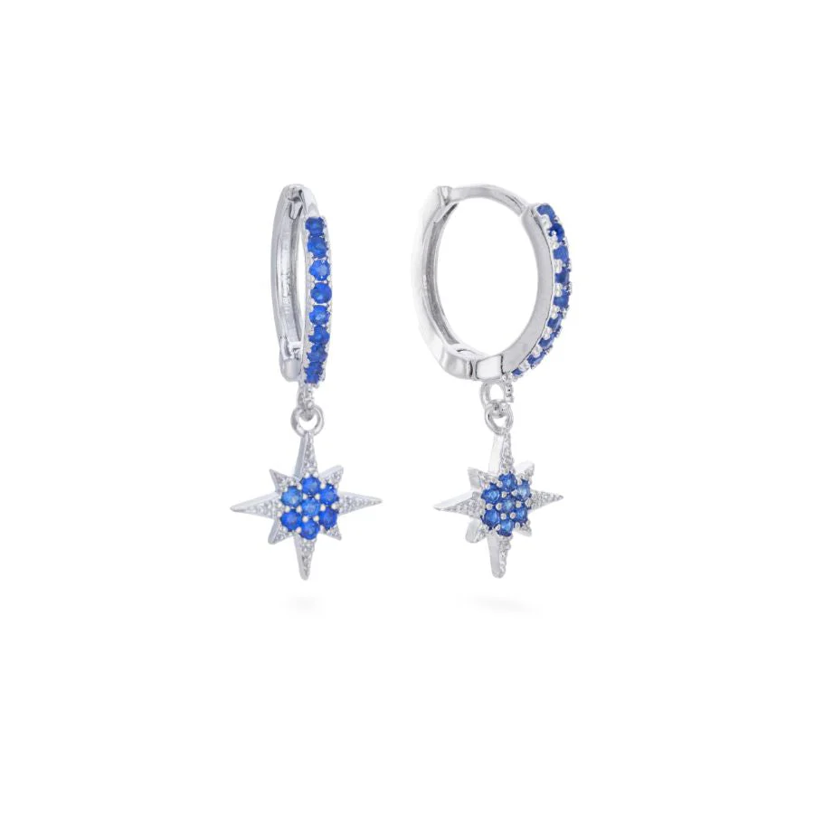 Cosima Star Huggie Earrings - Image 5