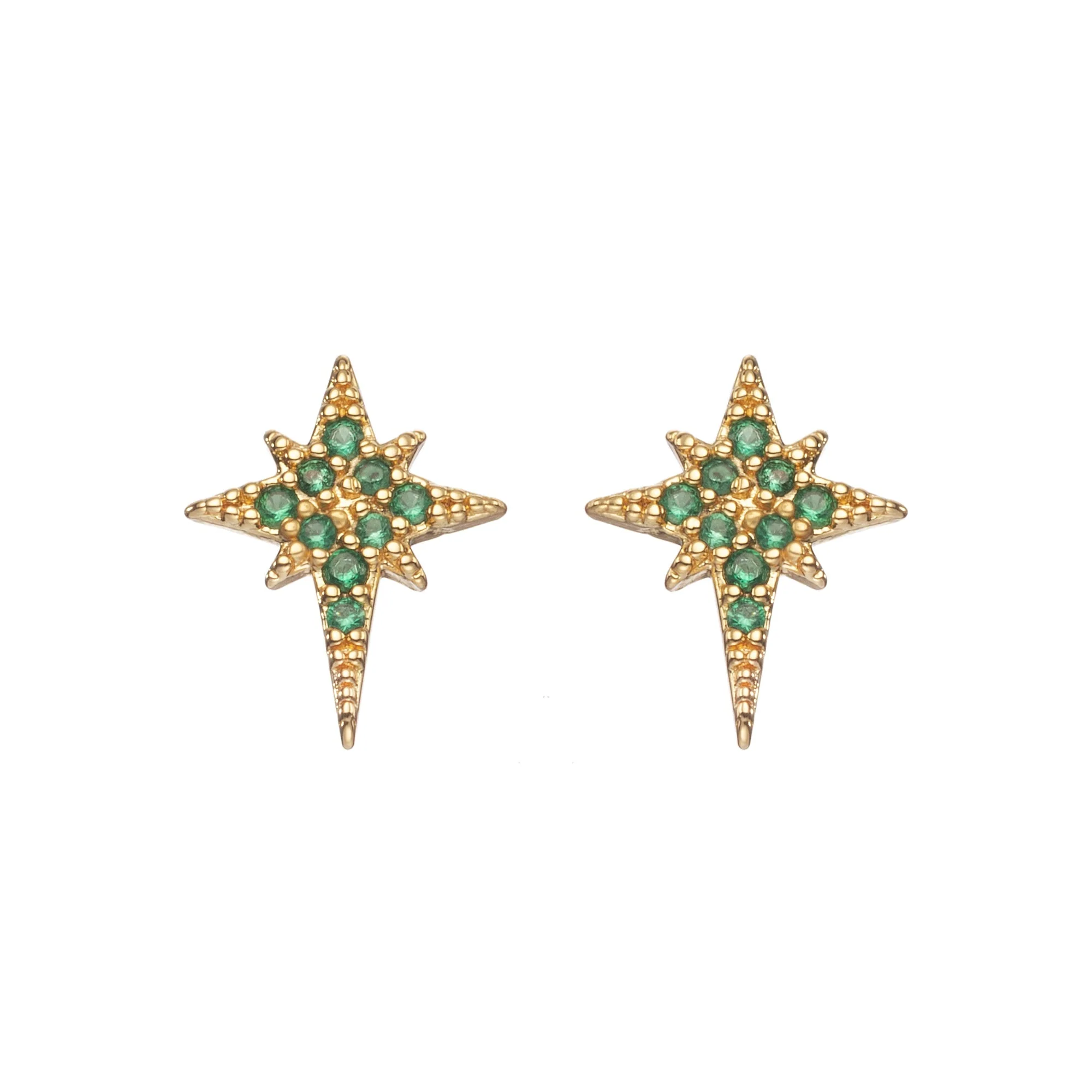 Cosima Star Stud Earrings - Image 2