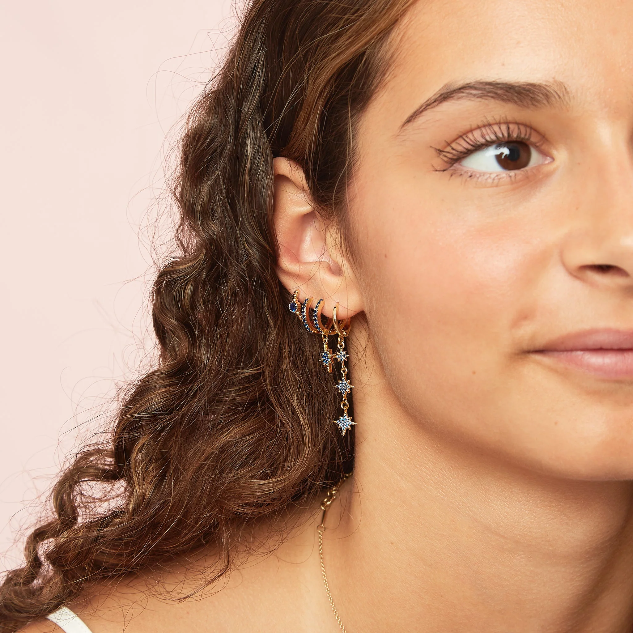 Evie Huggie Earrings - Image 15