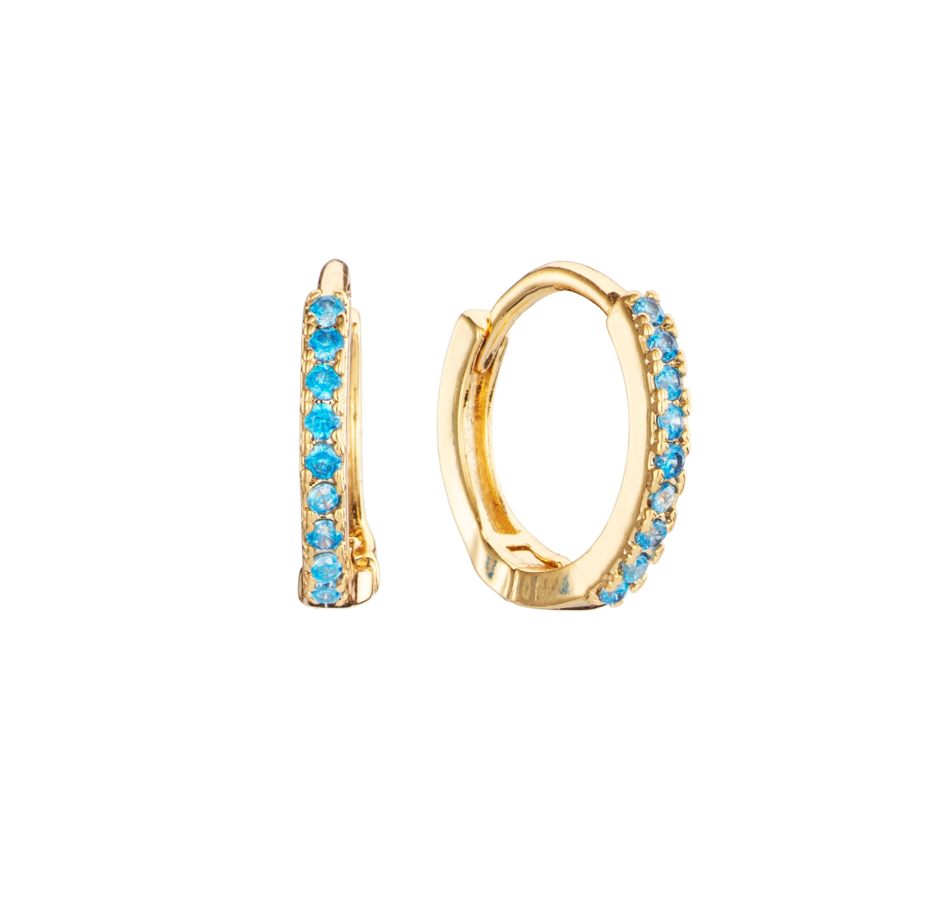 Evie Huggie Earrings - Image 4