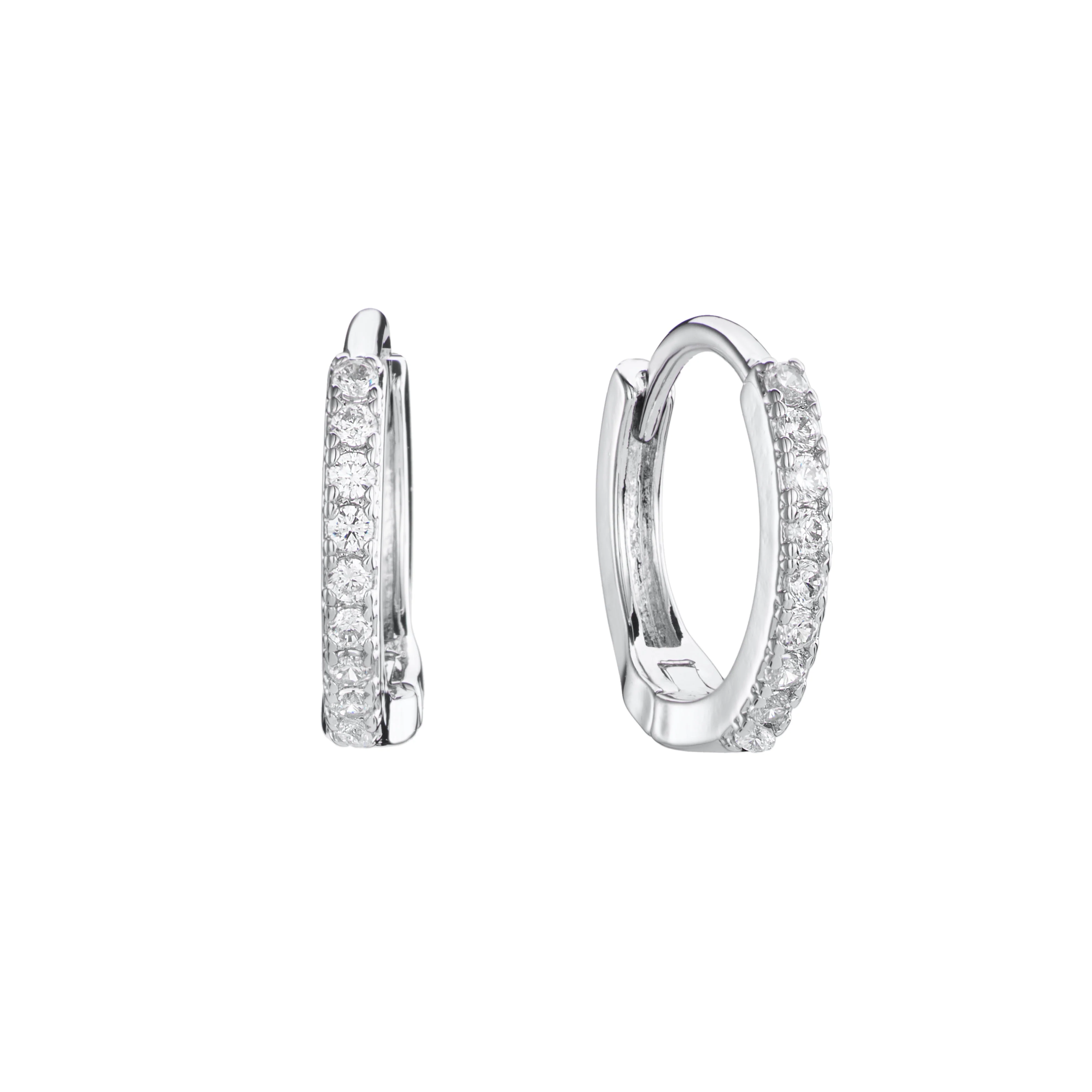 Evie Huggie Earrings - Image 8