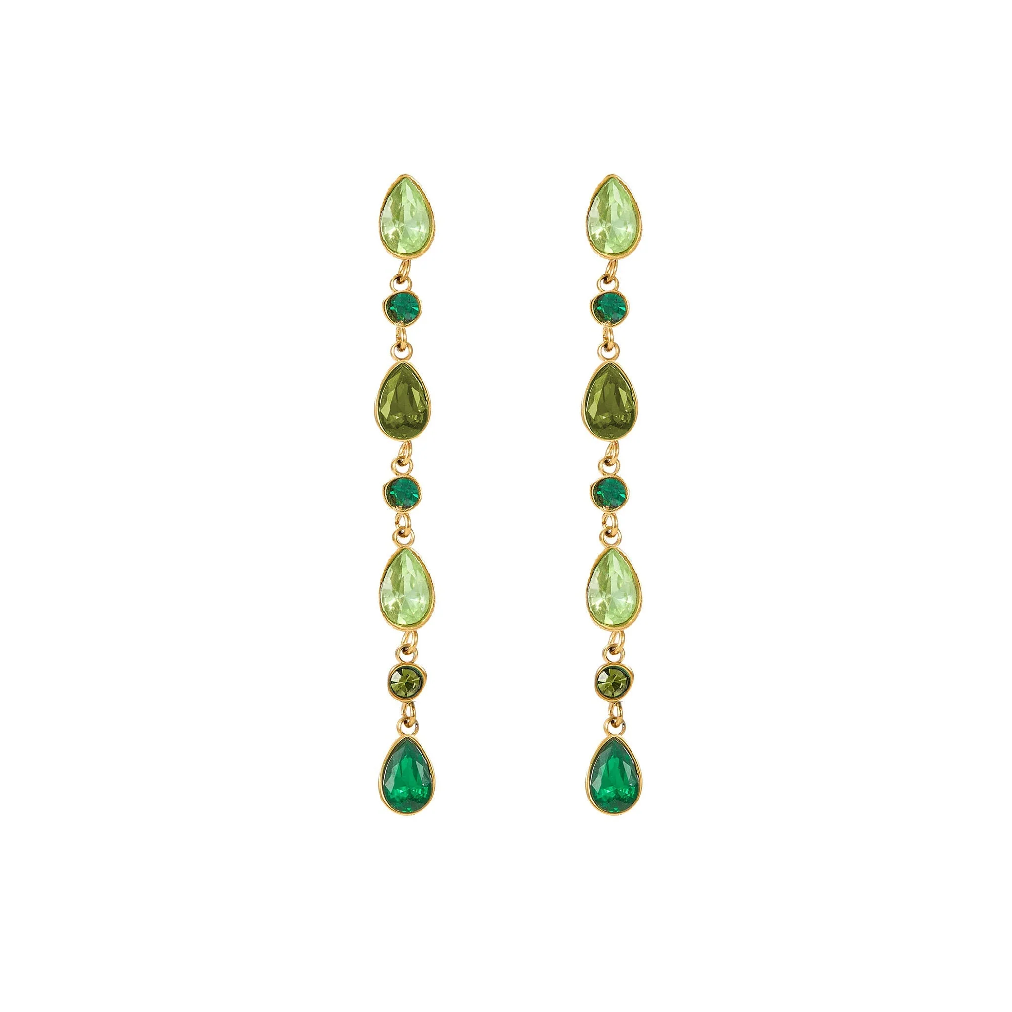 Freya Droplet Statement Studs - Image 3