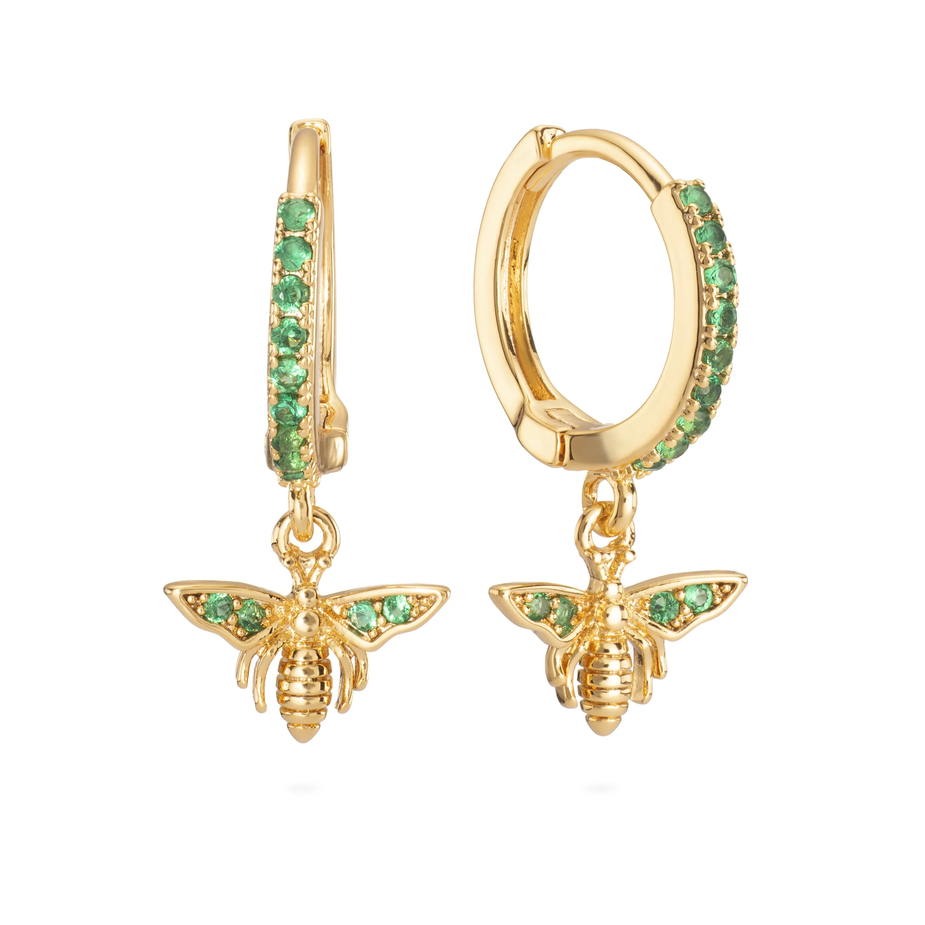 Ines Bee Huggie Earrings - Image 3