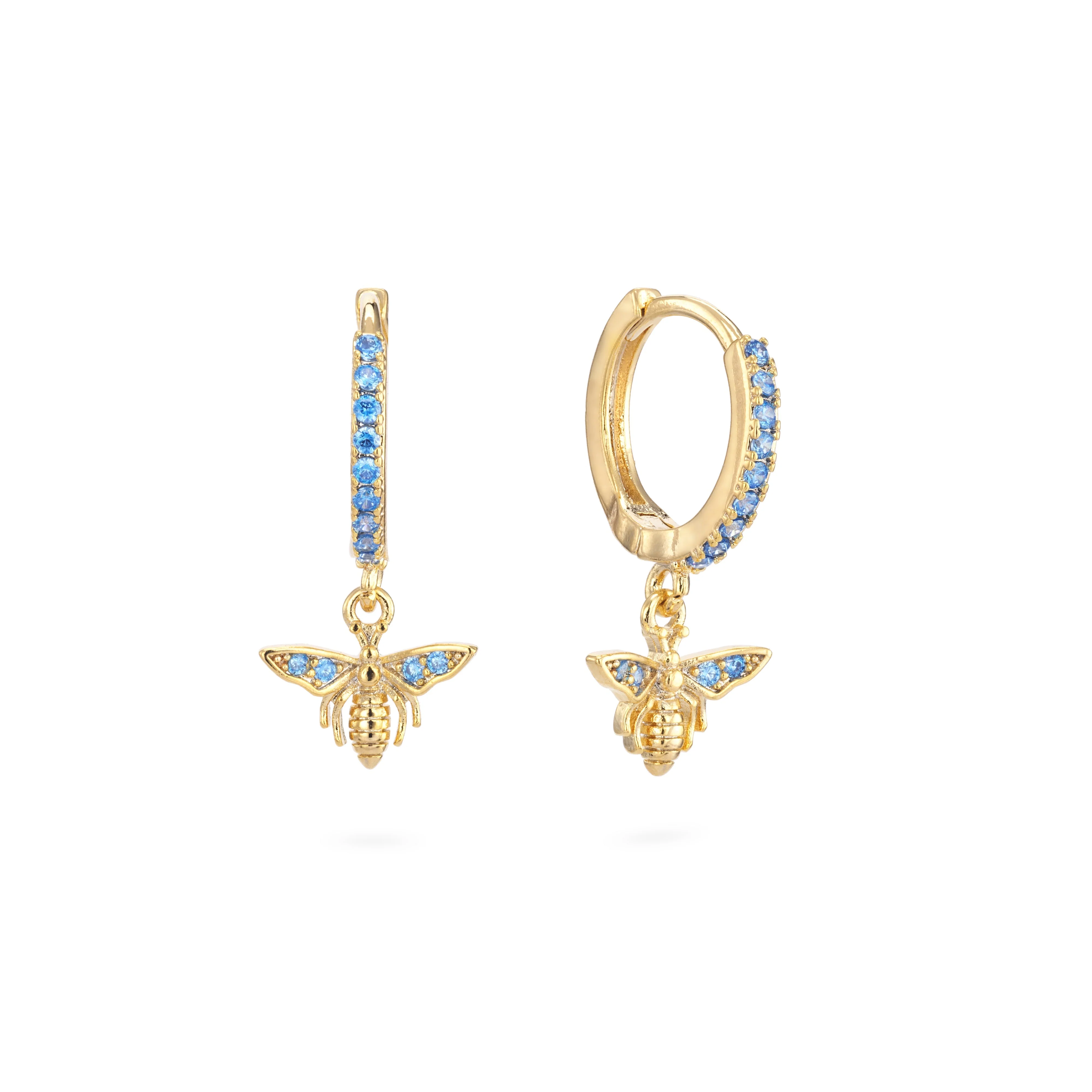 Ines Bee Huggie Earrings - Image 4