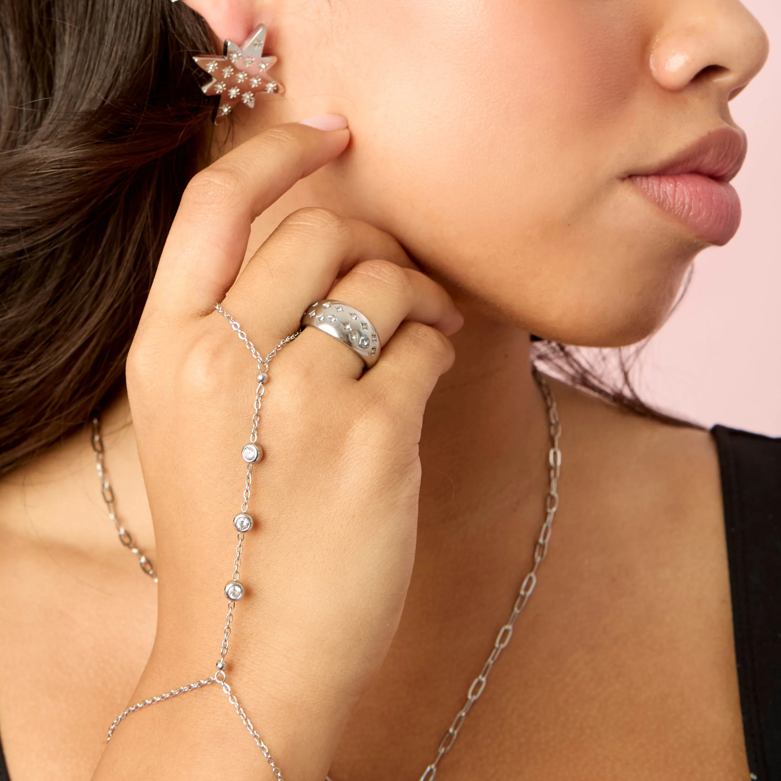 Isabel Chubby Star Ring - Image 14