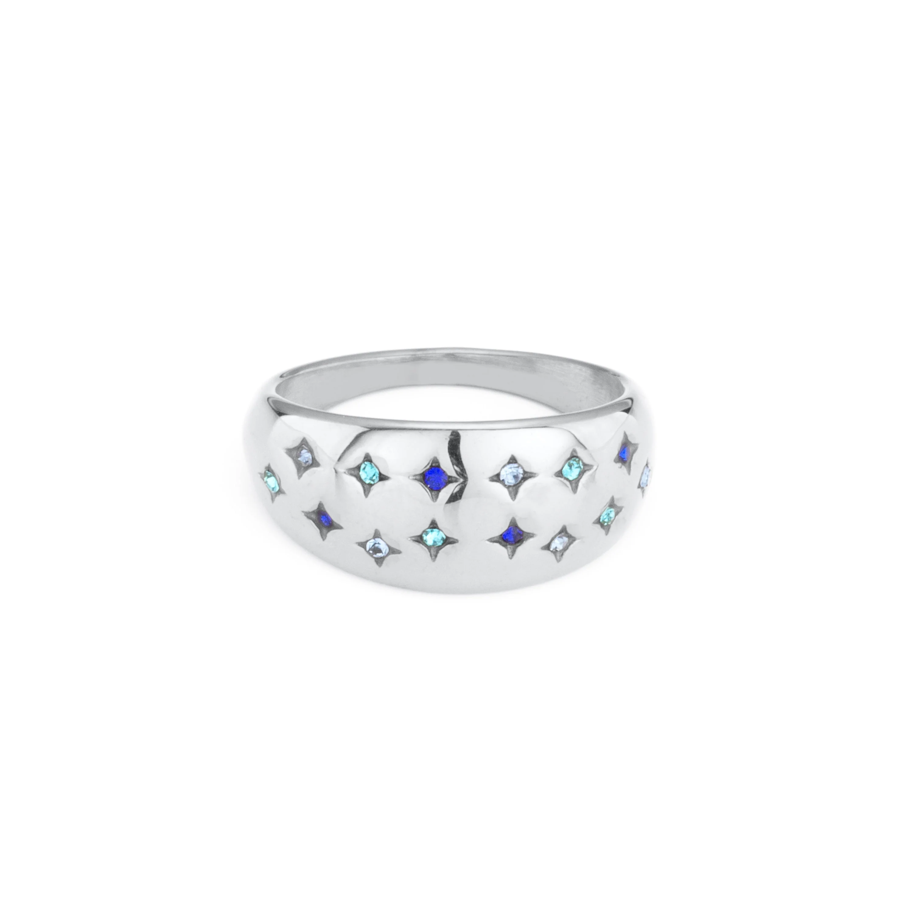 Isabel Chubby Star Ring - Image 6
