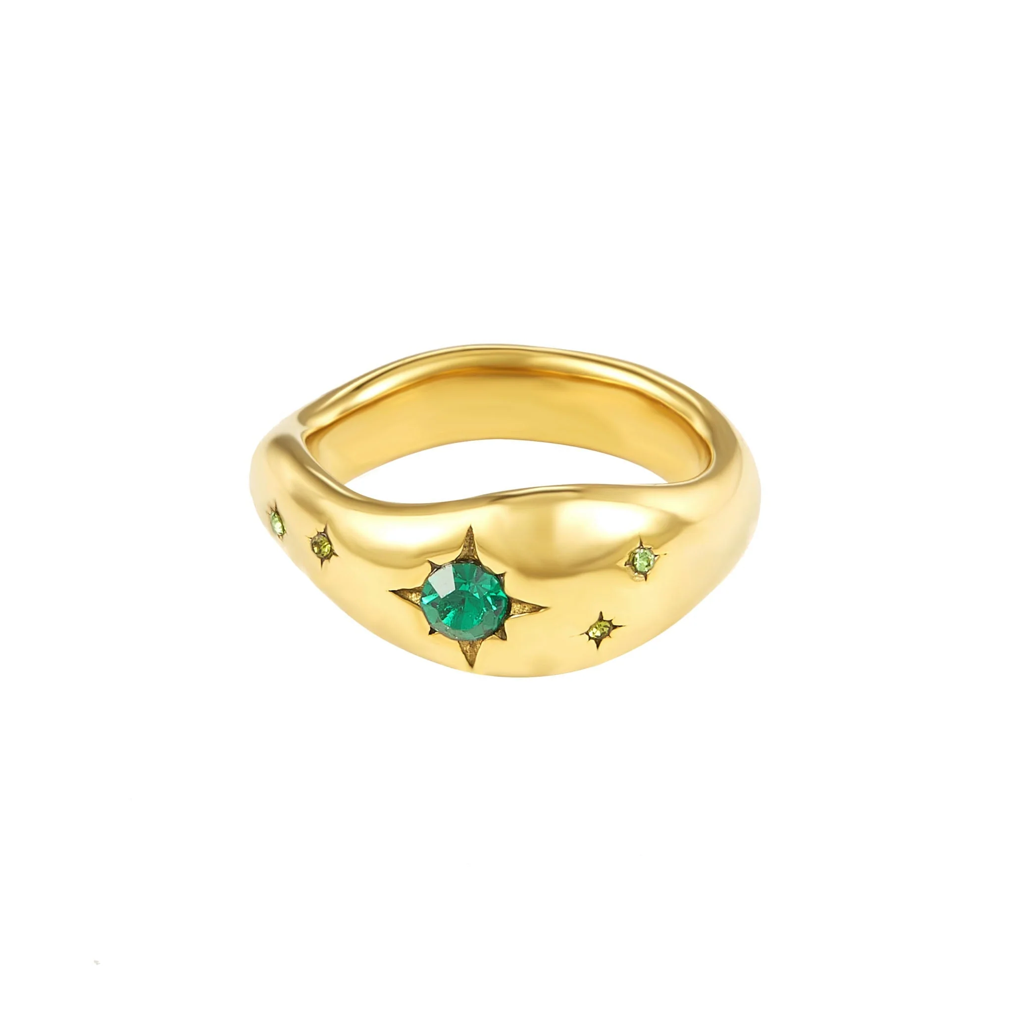 Julie Cosmic Chunky Star Ring - Image 4