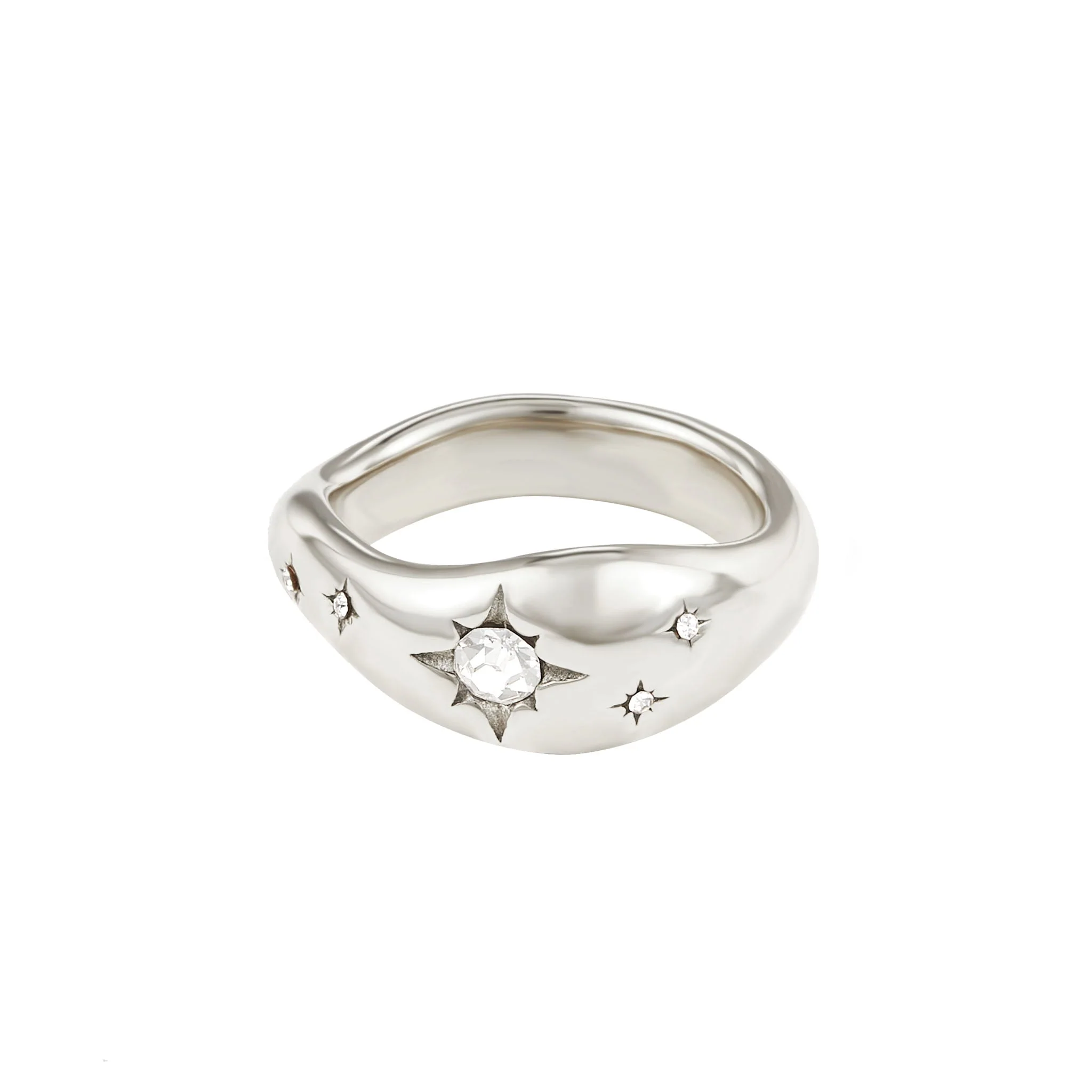 Julie Cosmic Chunky Star Ring - Image 6