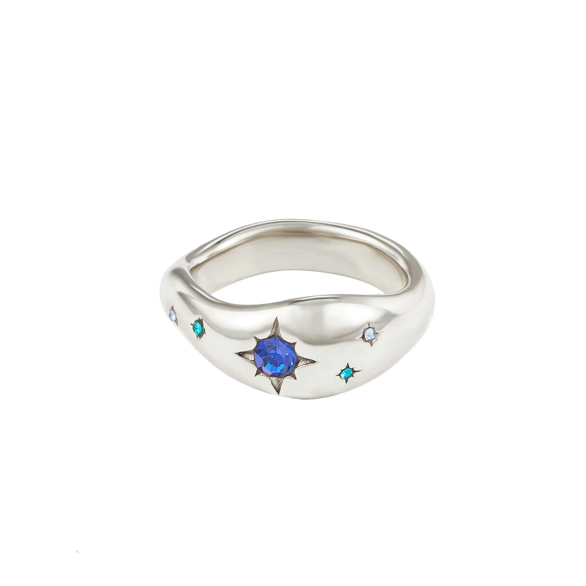 Julie Cosmic Chunky Star Ring - Image 7
