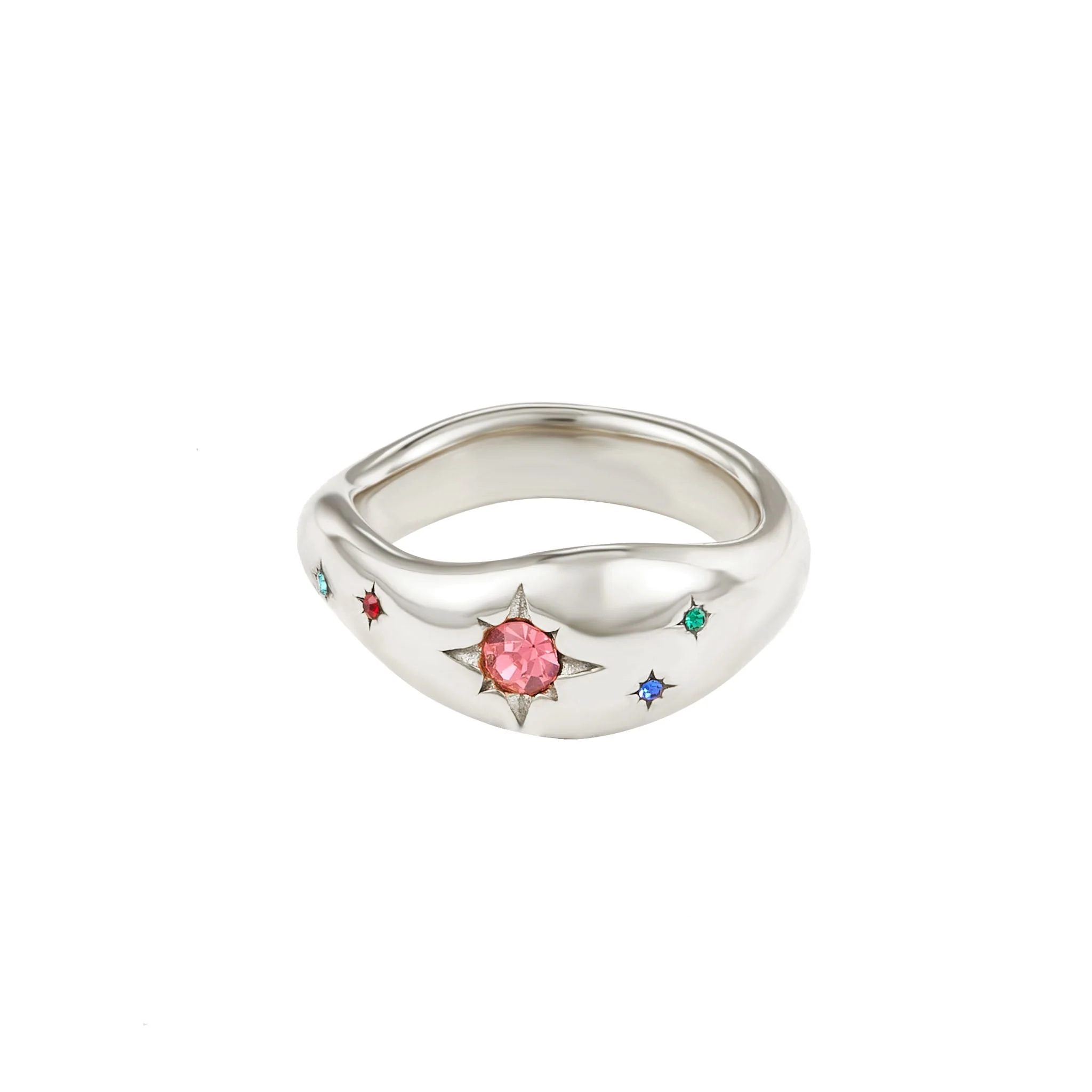 Julie Cosmic Chunky Star Ring - Image 8