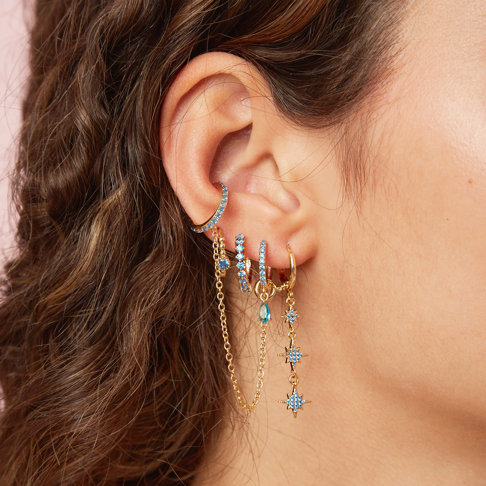 Kitty Dainty Cuff Ear Chain - Image 11