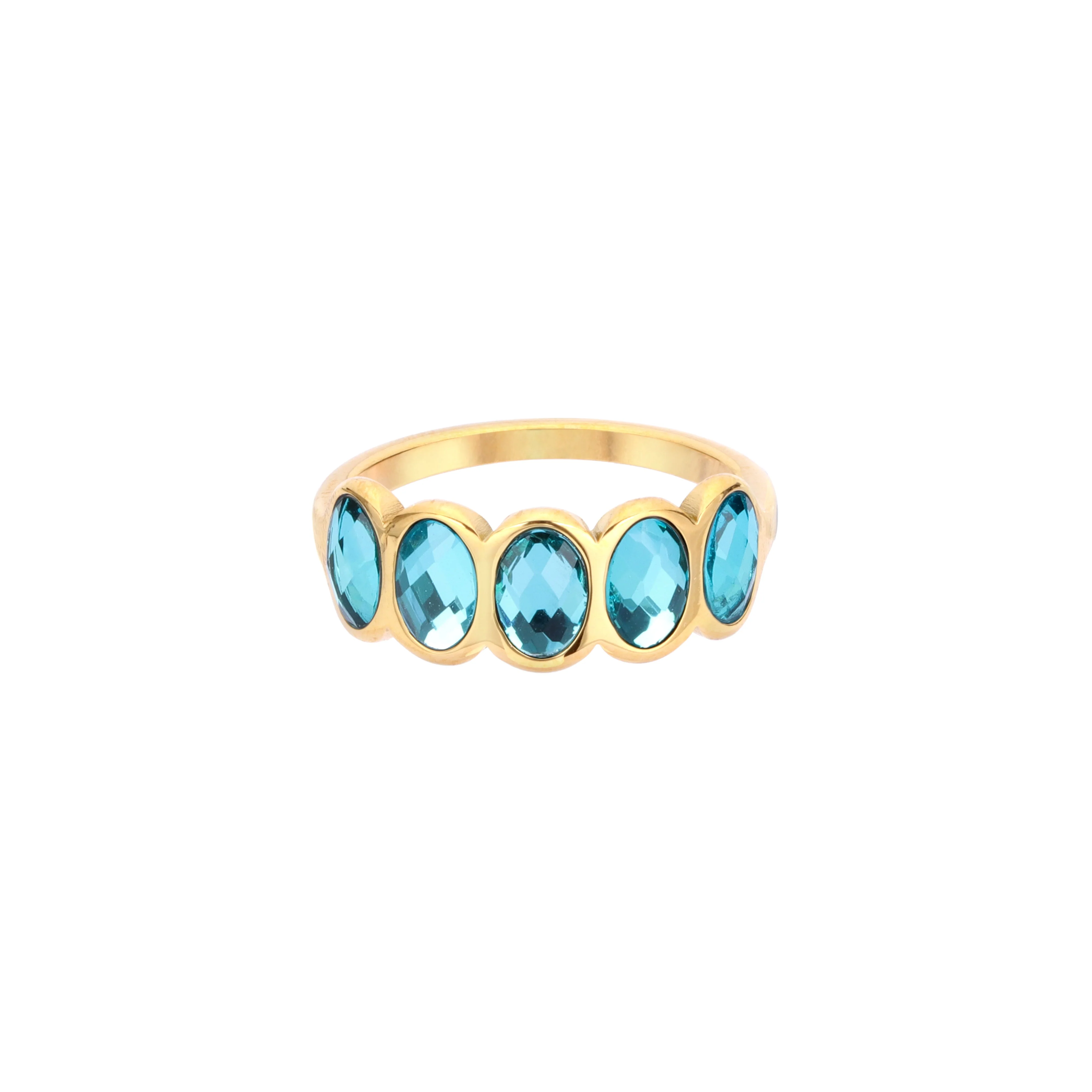 Lian Simple Stone Ring - Image 3