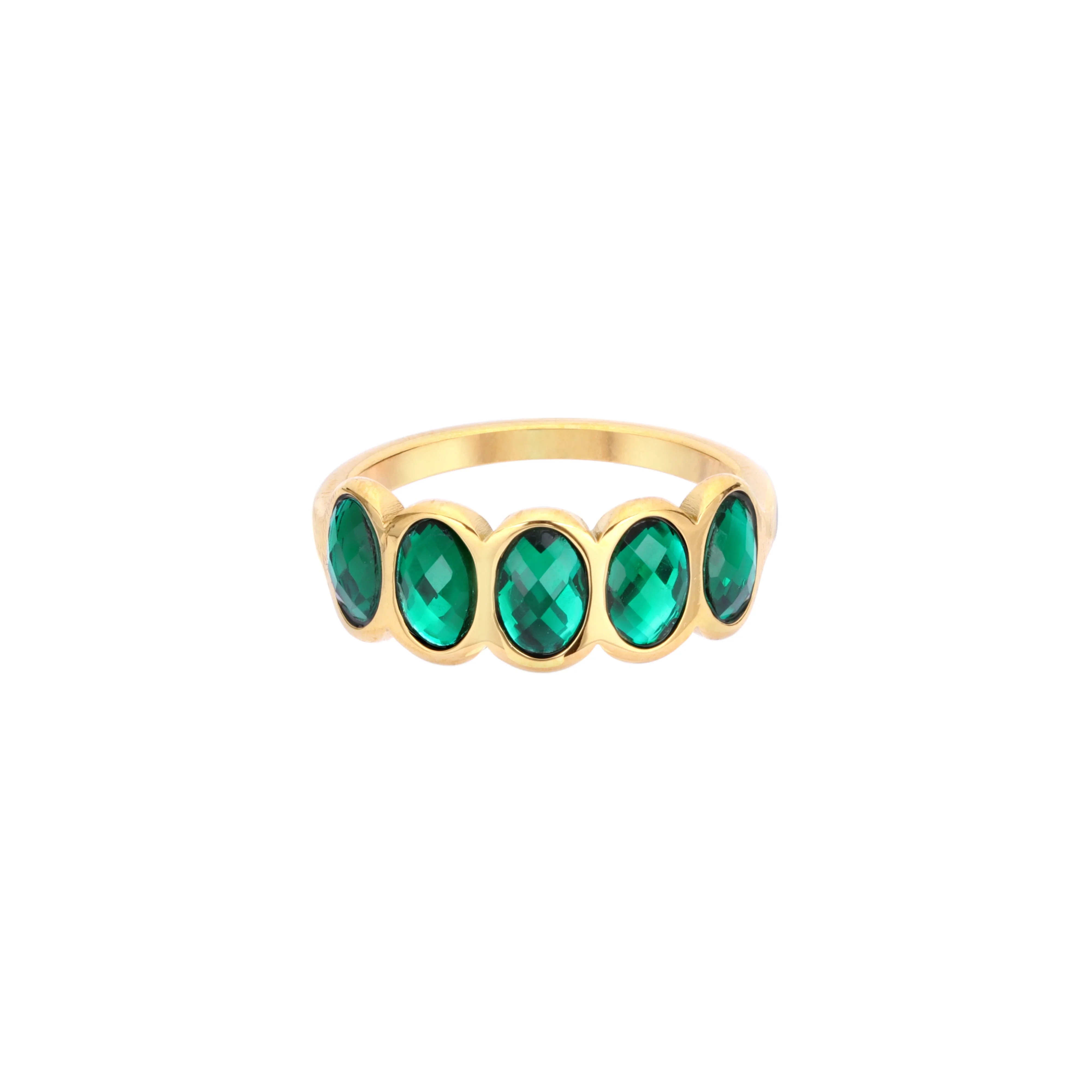 Lian Simple Stone Ring - Image 4