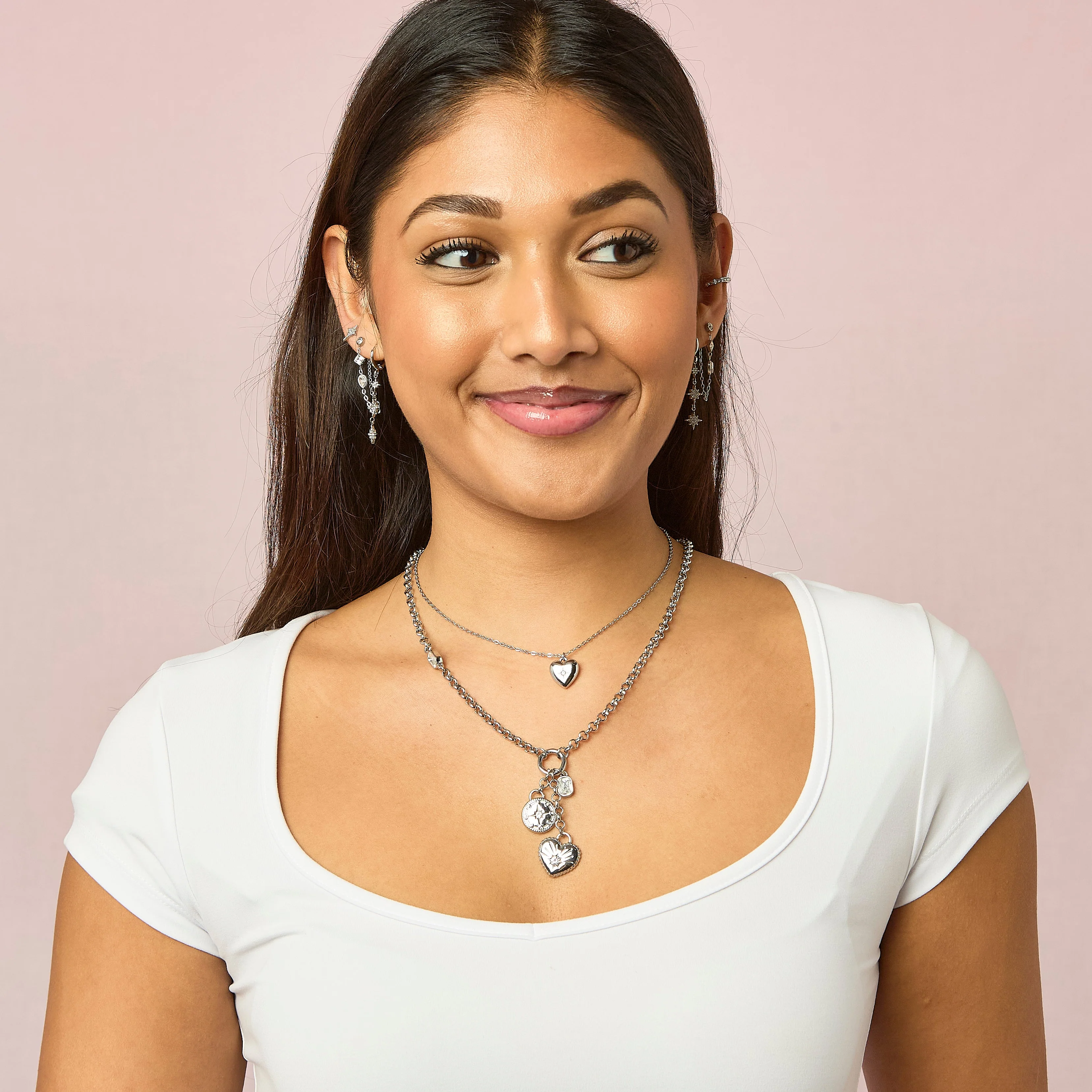Megan Heart Pendant Necklace - Image 16