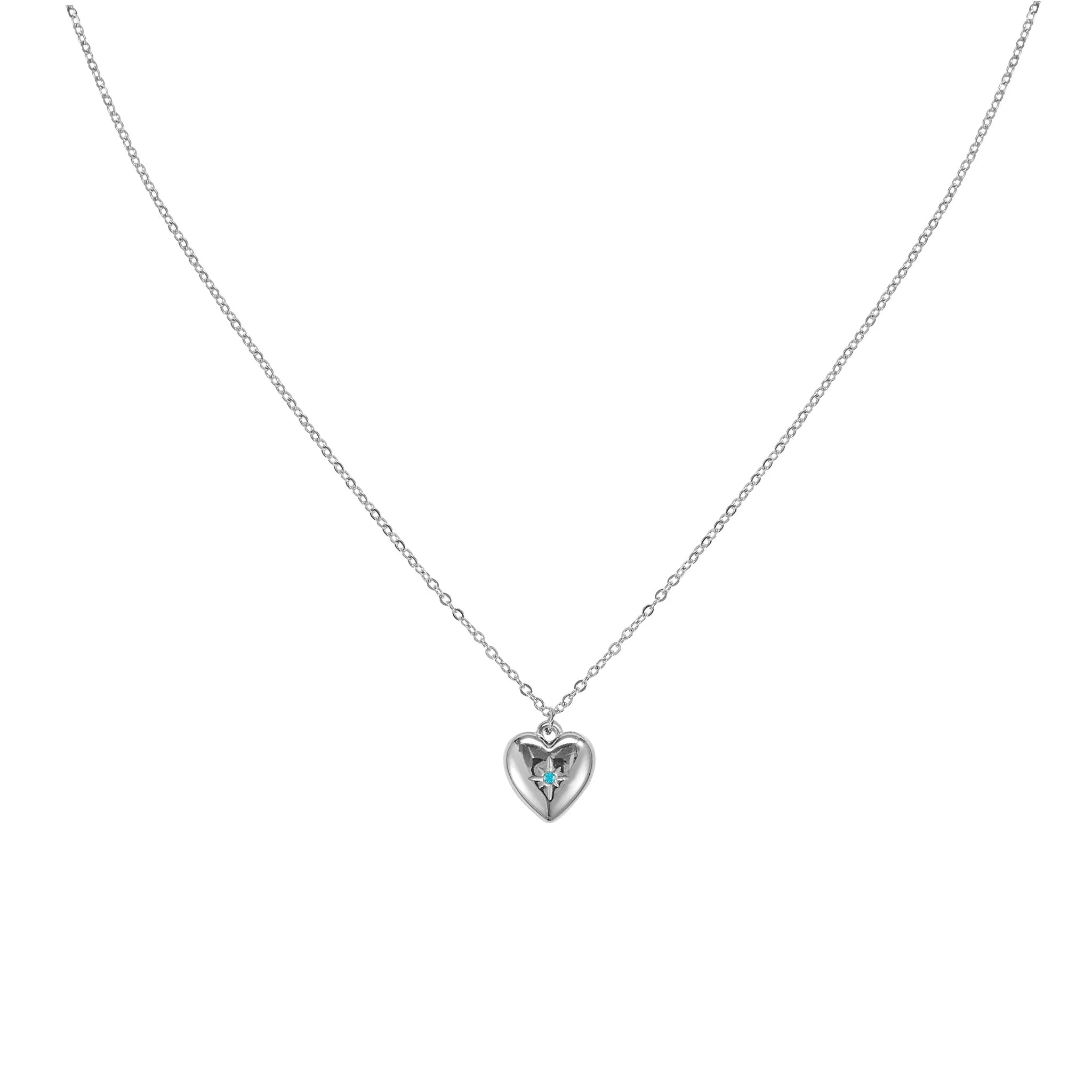 Megan Heart Pendant Necklace - Image 3