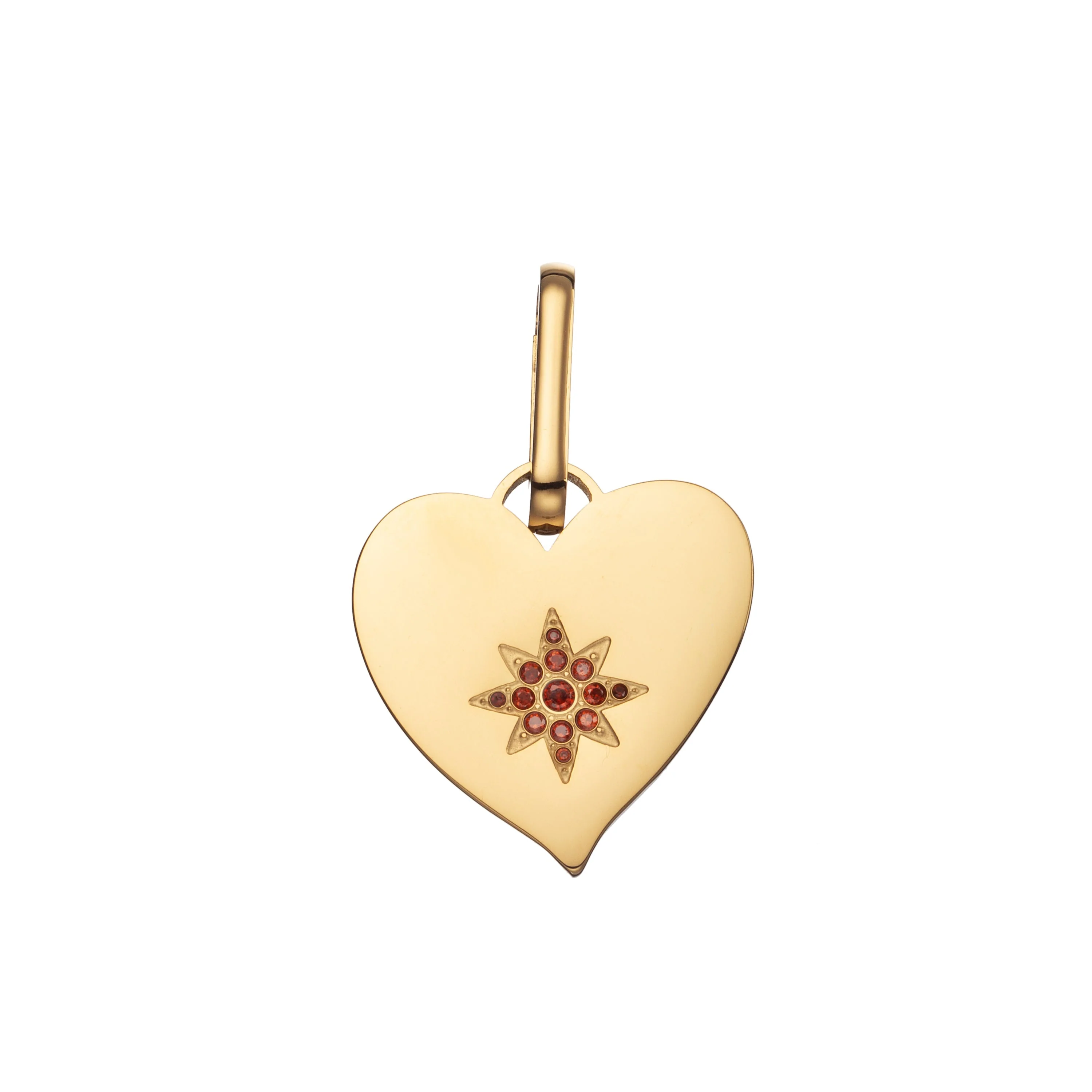 Millie Chunky Heart Pendant Charm - Image 5