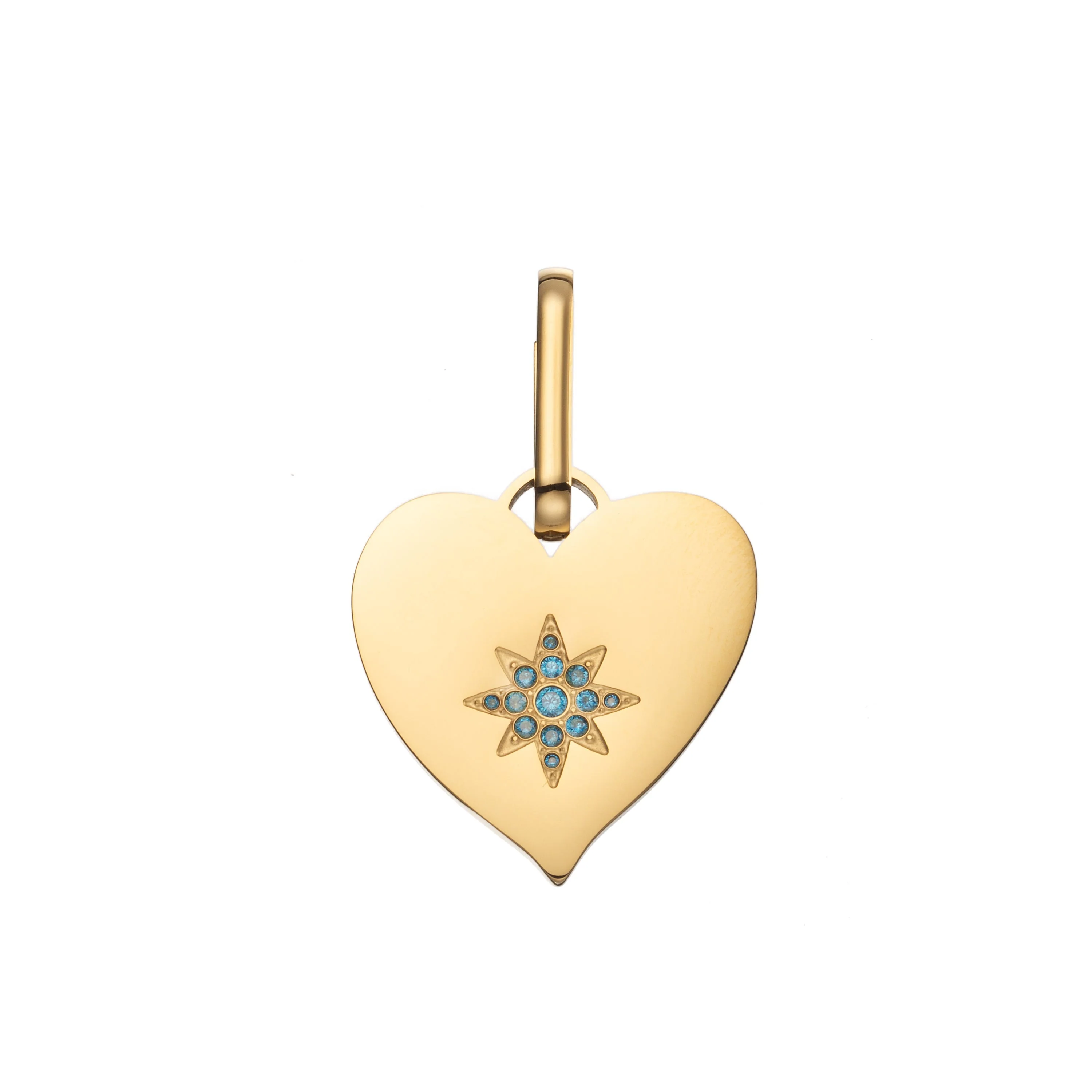 Millie Chunky Heart Pendant Charm - Image 6