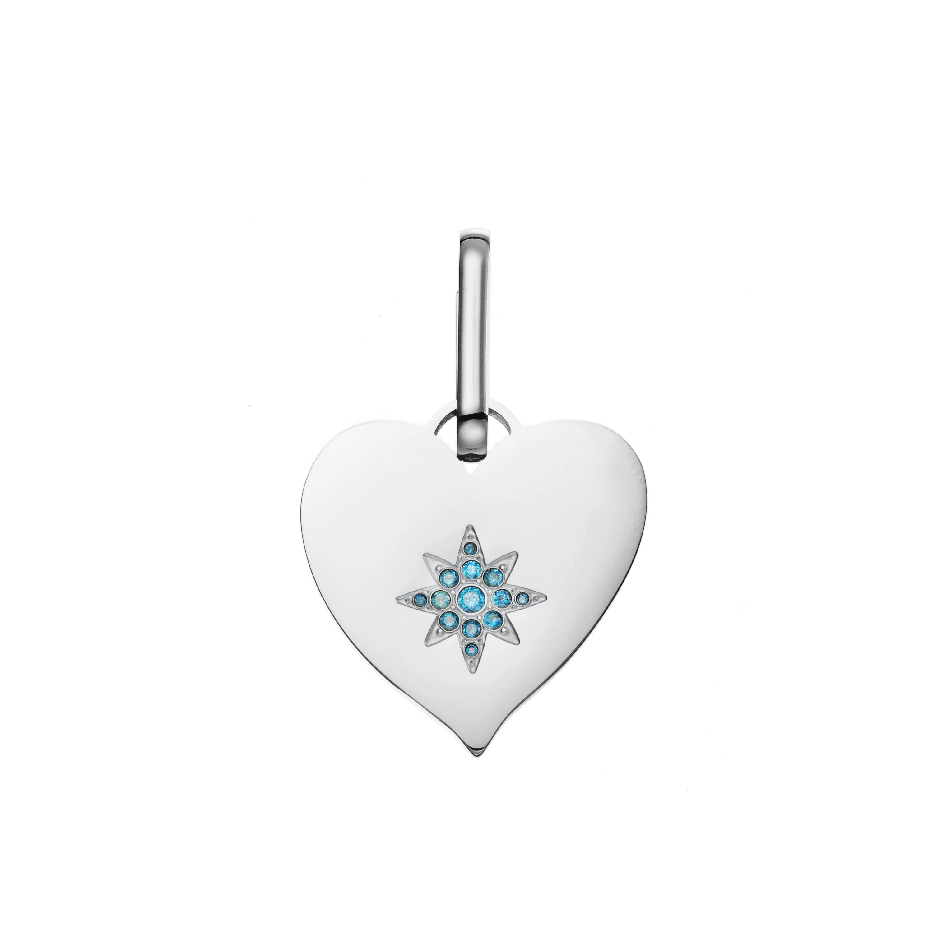 Millie Chunky Heart Pendant Charm - Image 8