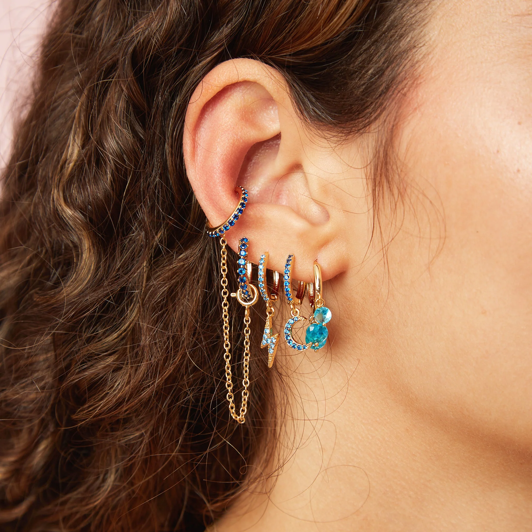 Mimi Huggie Earrings - Image 14