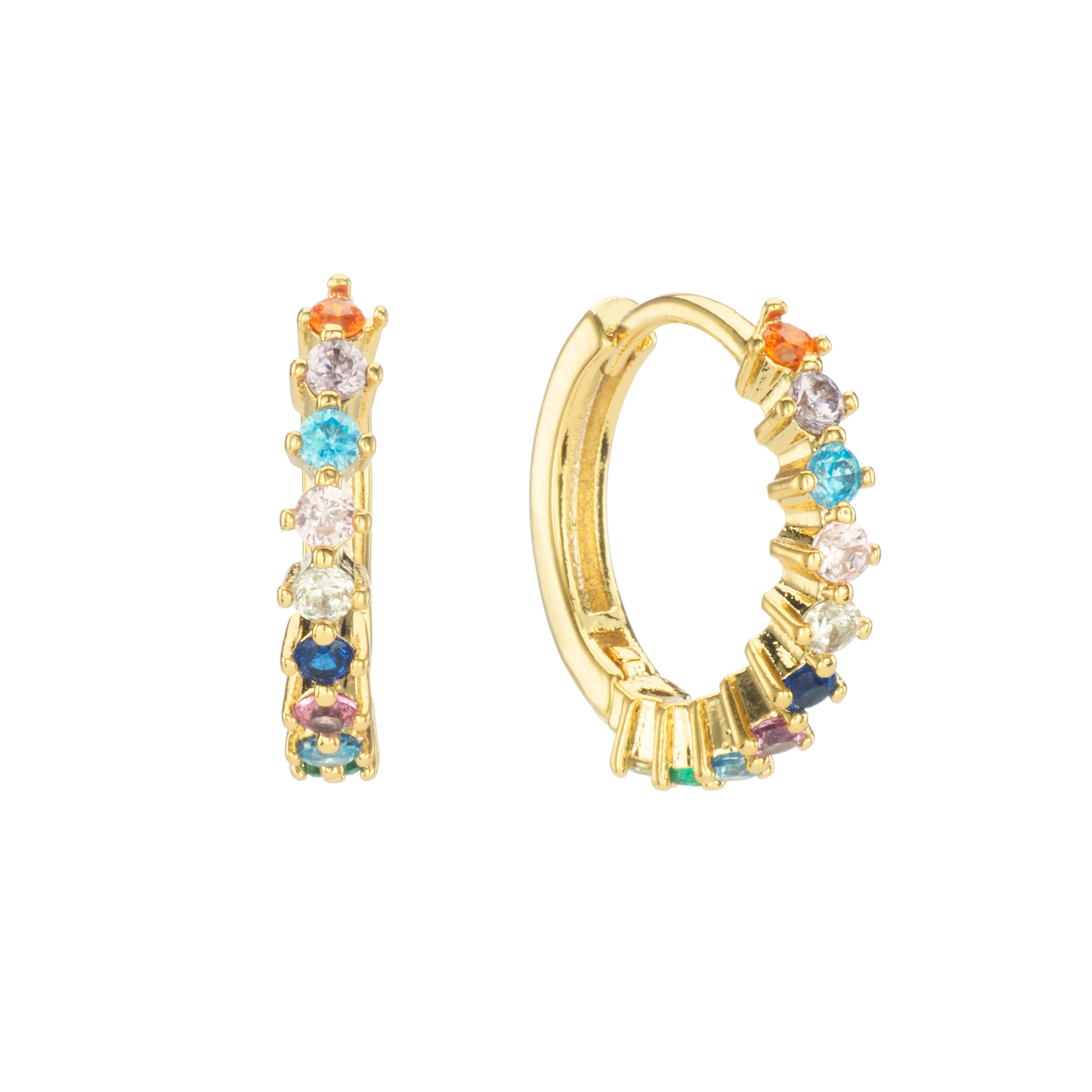 Mimi Huggie Earrings - Image 8