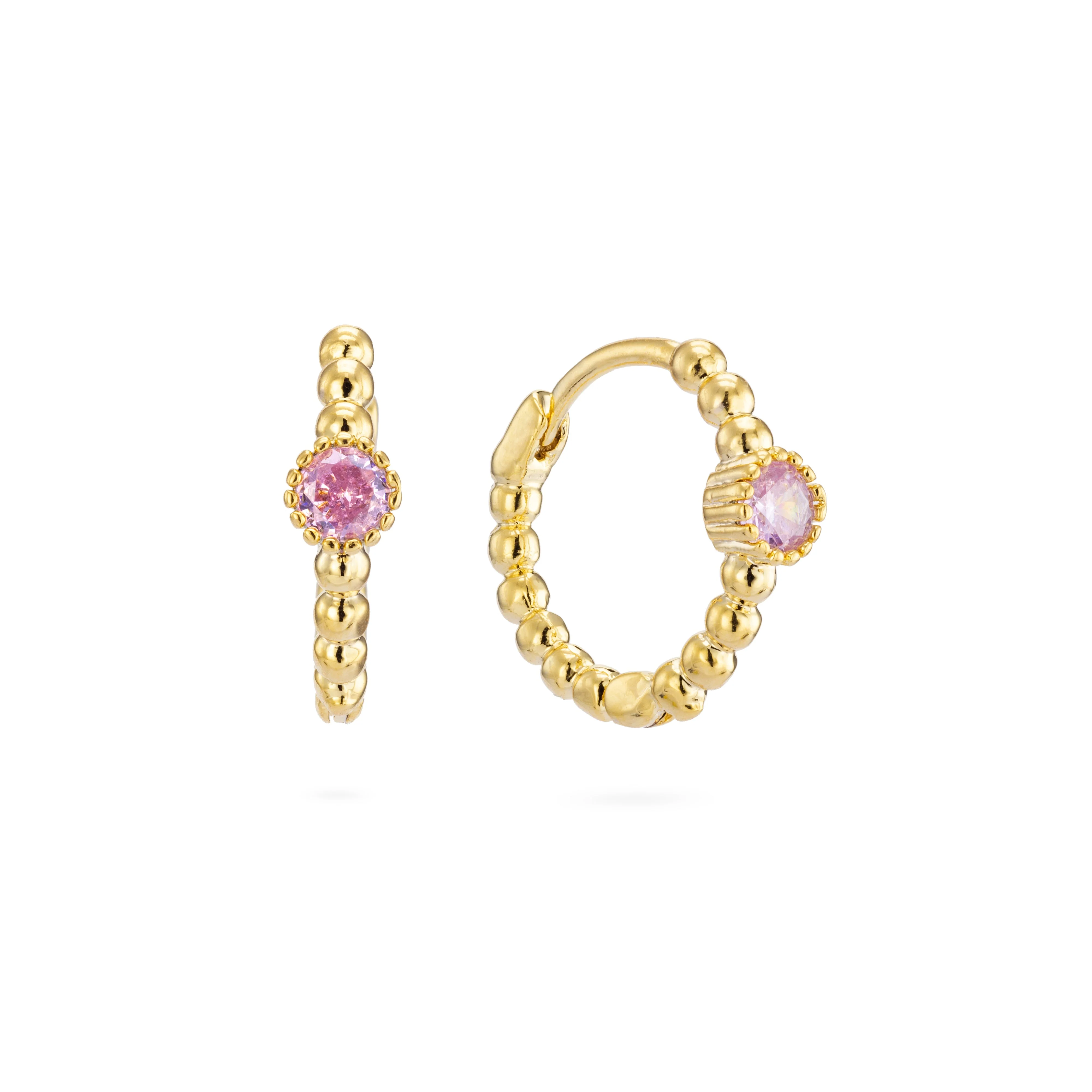 Nadine Huggie Earrings - Image 3