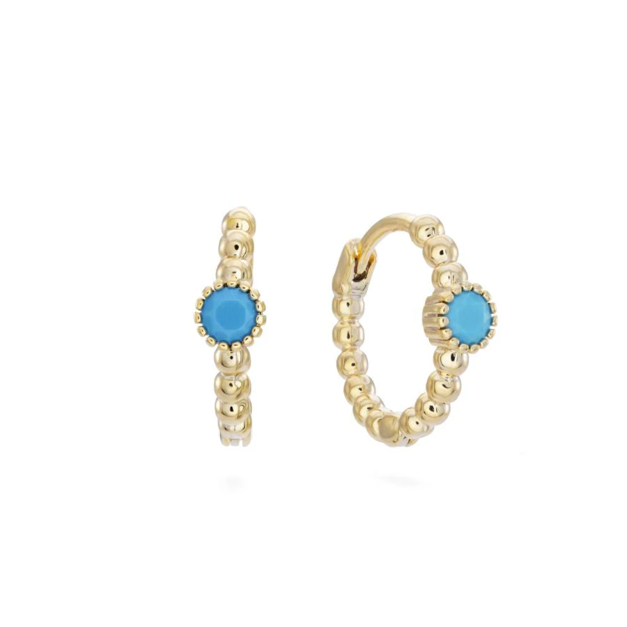 Nadine Huggie Earrings - Image 4