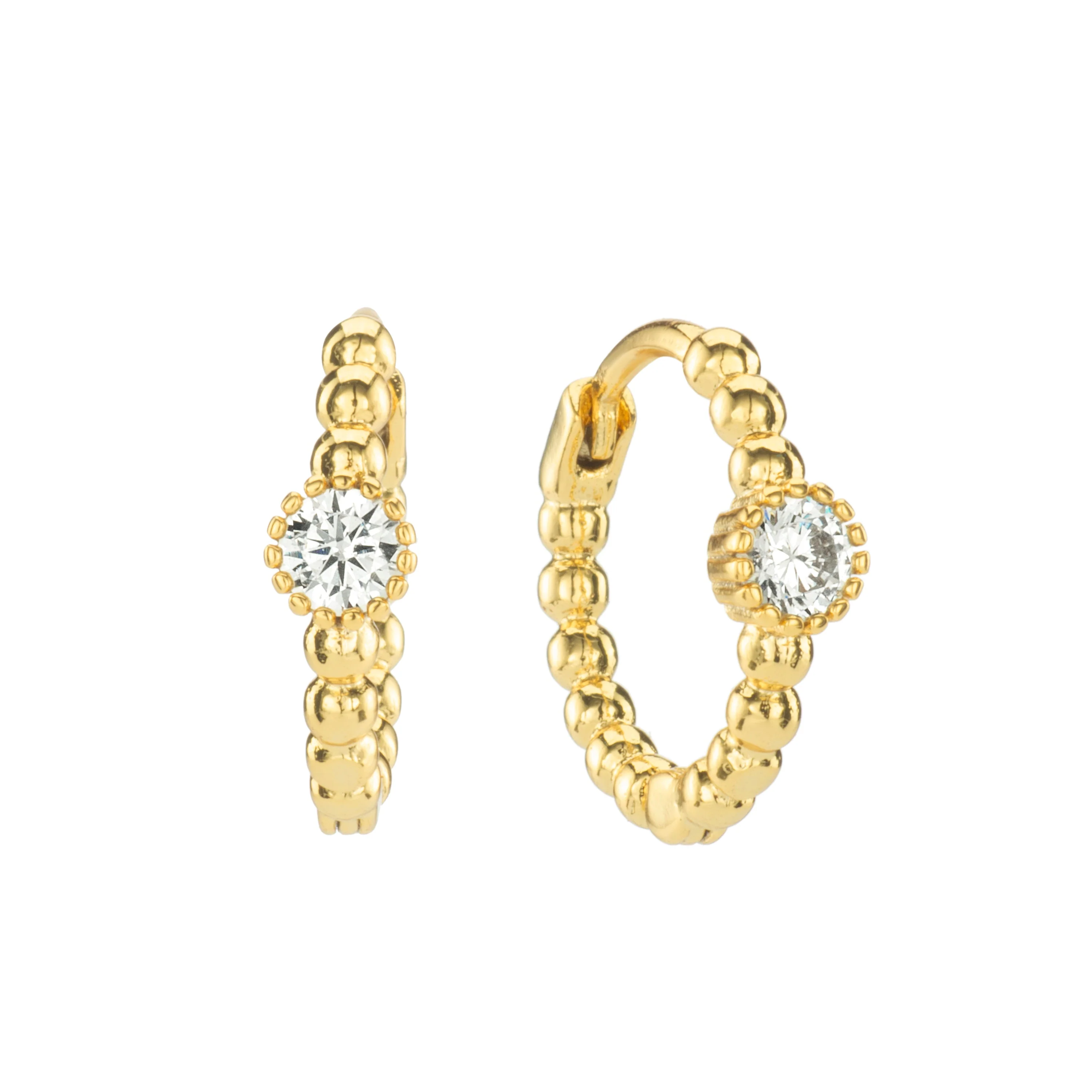 Nadine Huggie Earrings - Image 5