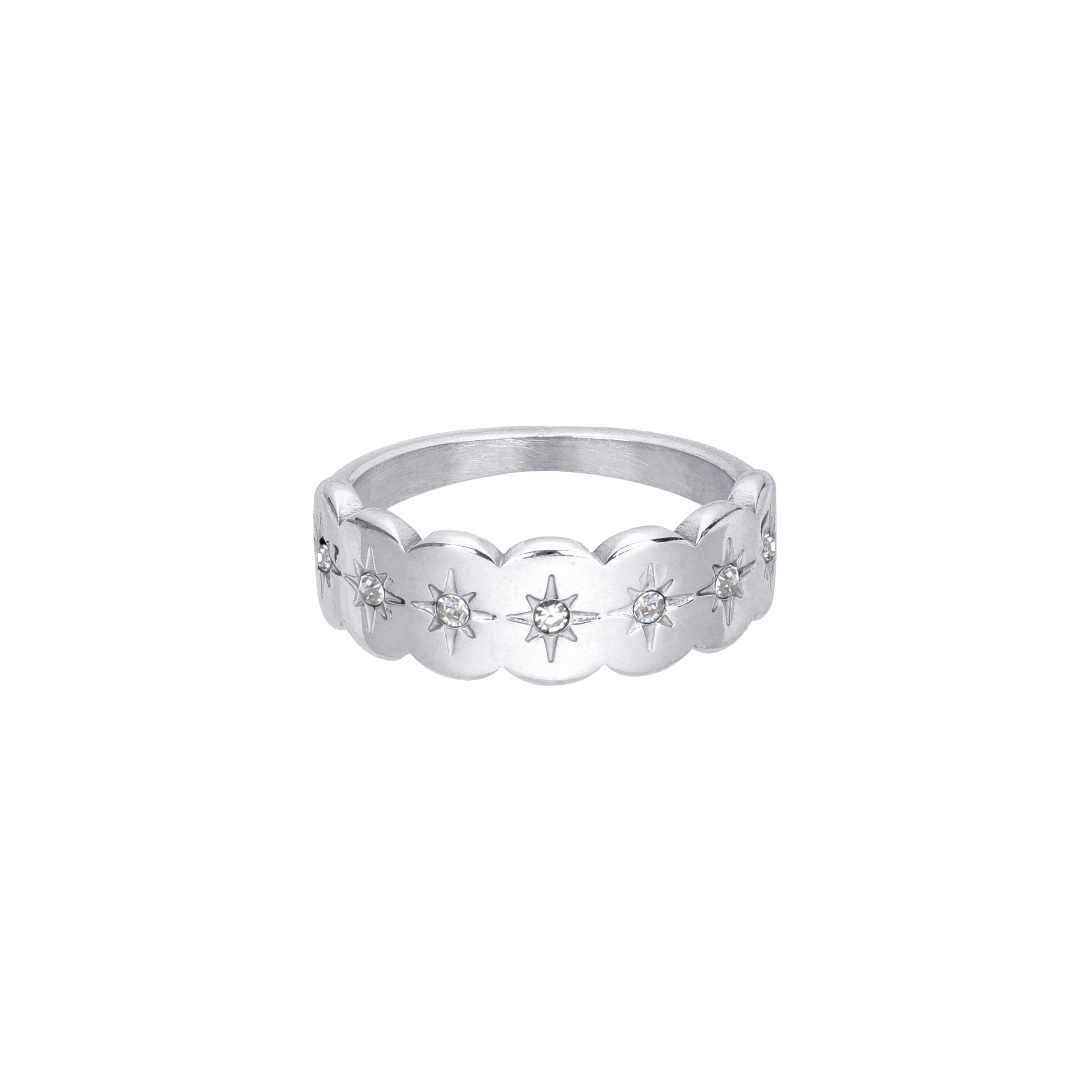 Tallulah Scallop Star Ring - Image 9