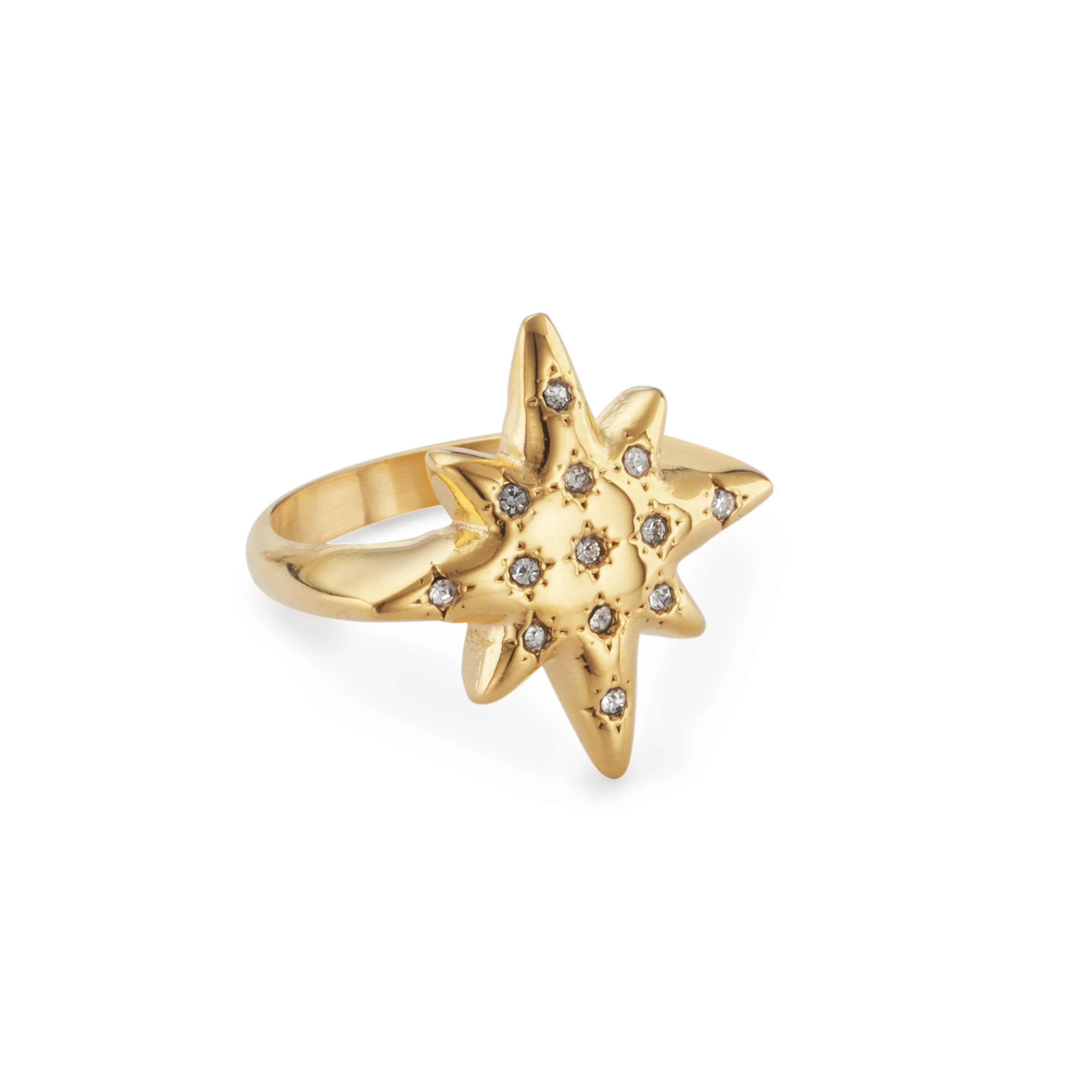 Willow Chunky Star Ring - Image 4