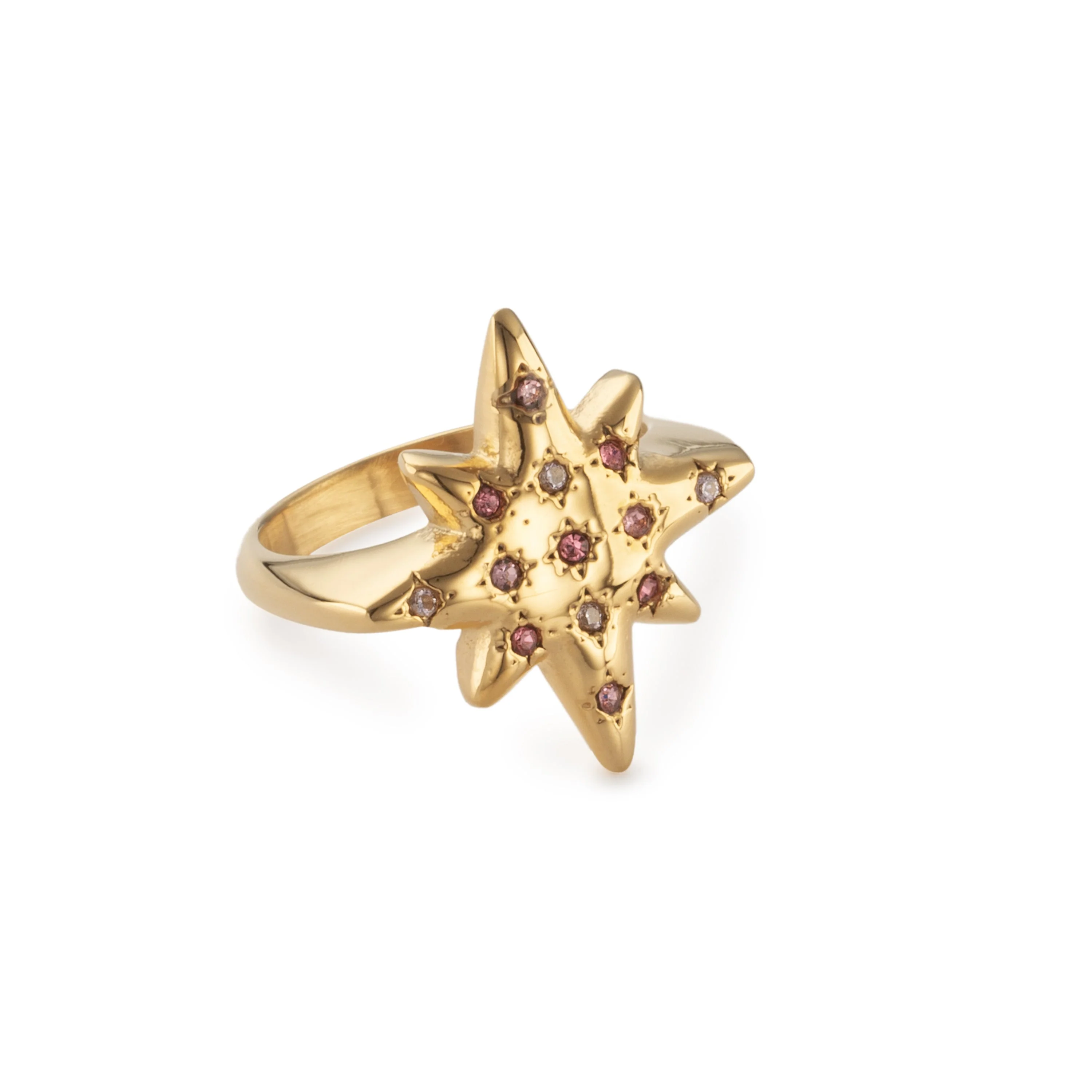 Willow Chunky Star Ring - Image 5